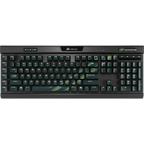 Australia Soccer Flag K95 RGB PLATINUM Mechanical Gaming Keyboard Skin